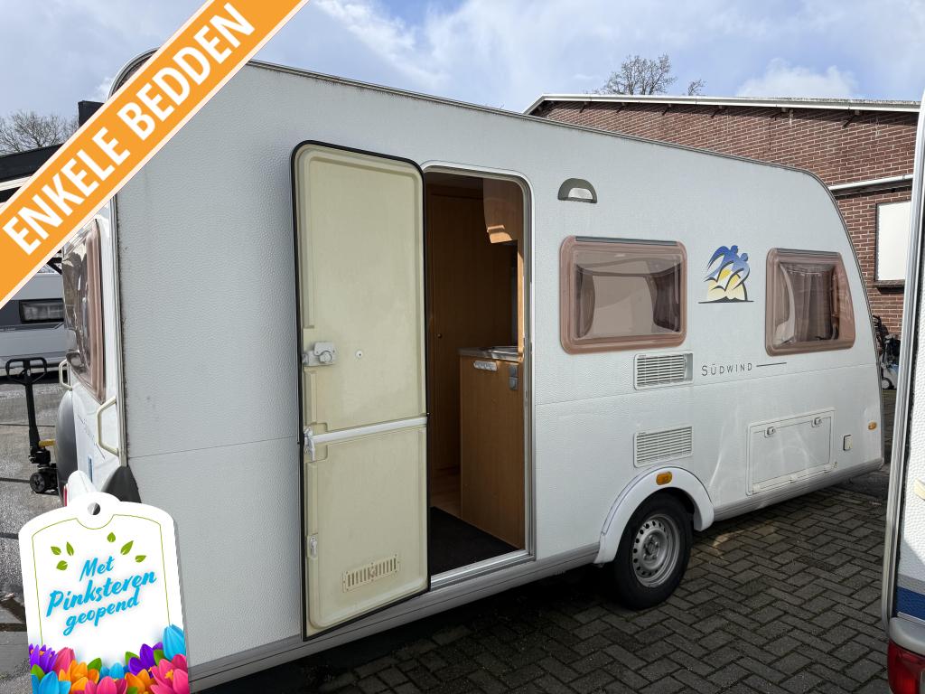 KNAUS SUDWIND 450 EL-2 BEDDEN-ZITJE VOLAUTO MOVER-VOORTENT, Schokbreker, Tot en met 3, 4 tot 5 meter, Knaus