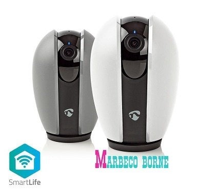 SmartLife Wi-Fi Full HD IP-camera, Binnen, Pan/Tilt 1080P, Overige merken, Nedis SmartLife, Nieuw, Info@marbeco.nl