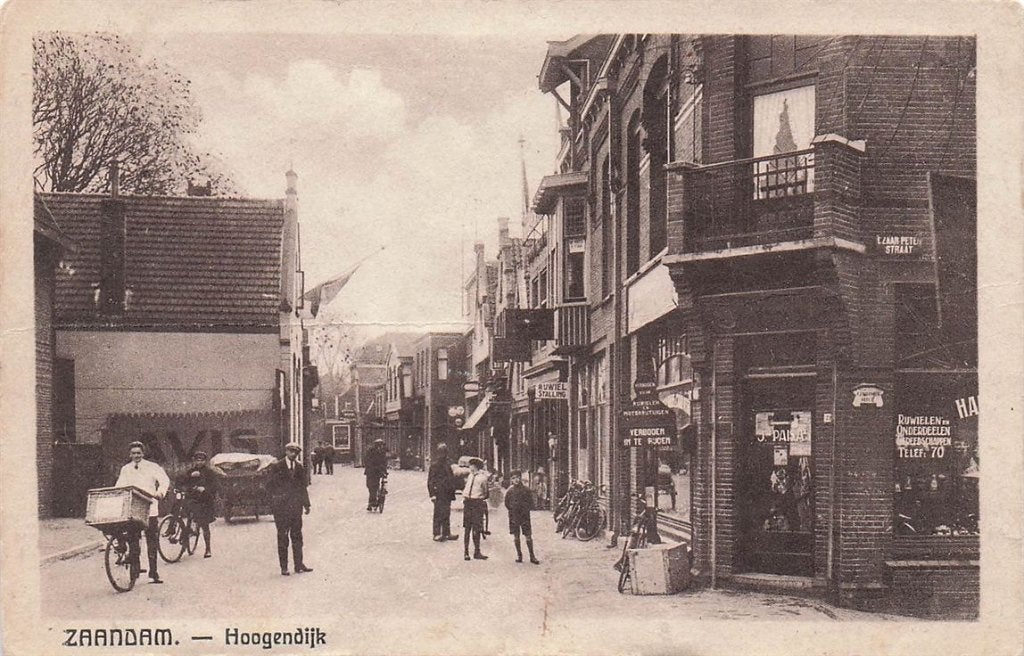 702-500-029 Zaandam Hoogendijk, Verzenden, Voor 1920, Noord-Holland