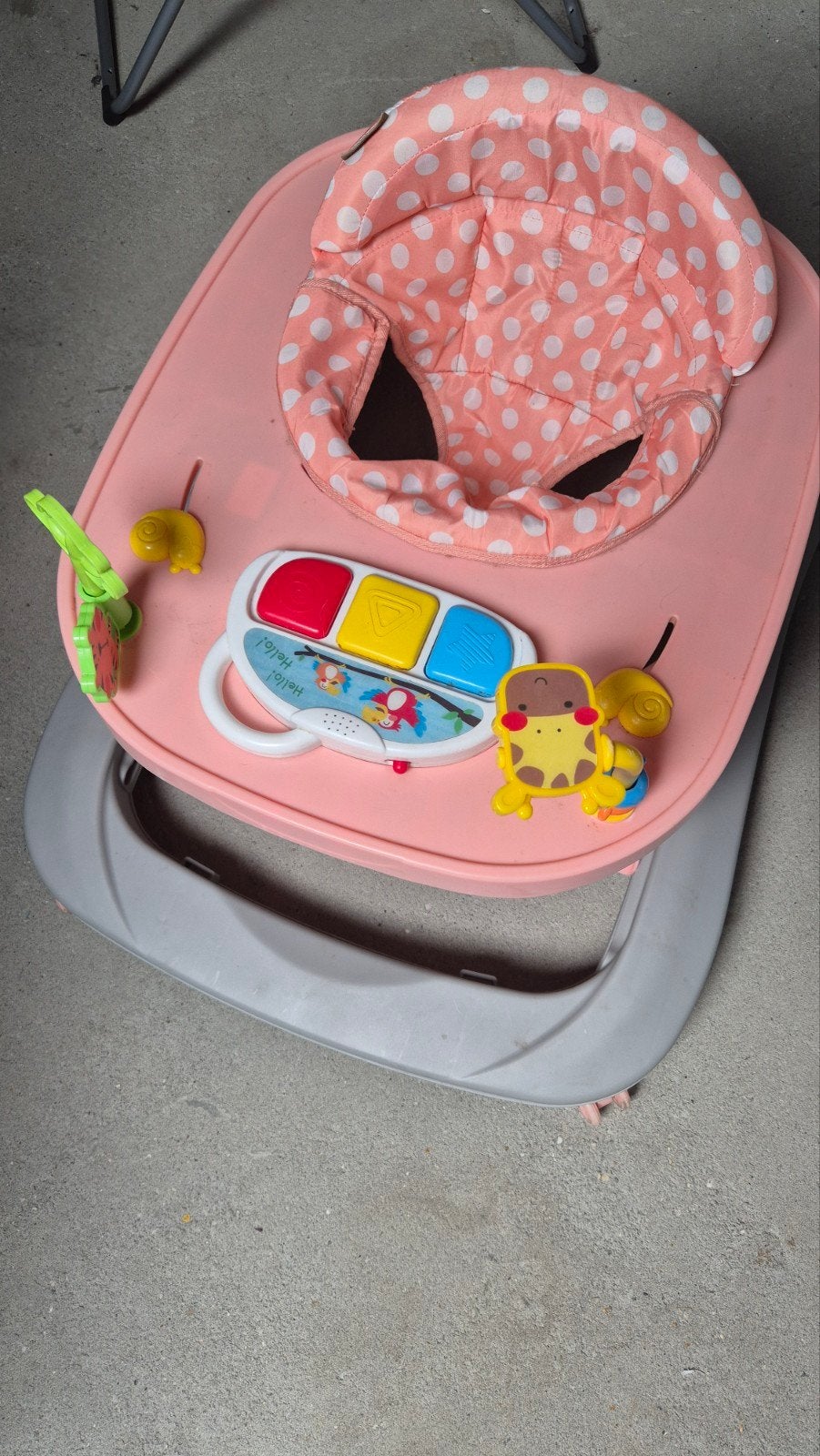 Roze loopstoel, Kinderen en Baby's, Ophalen, Gebruikt, Overige typen, Met geluid