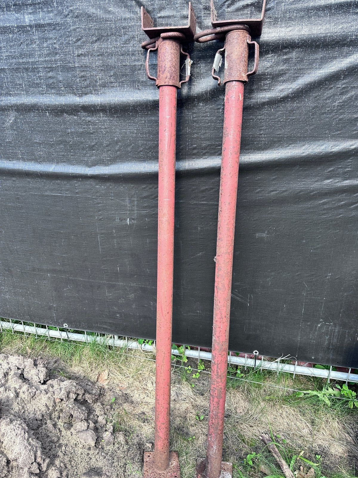 Stempels voor bouw en renovatie - Hoogte tot 2,7m, Ophalen, Gebruikt, Overige typen, 2 tot 5 meter