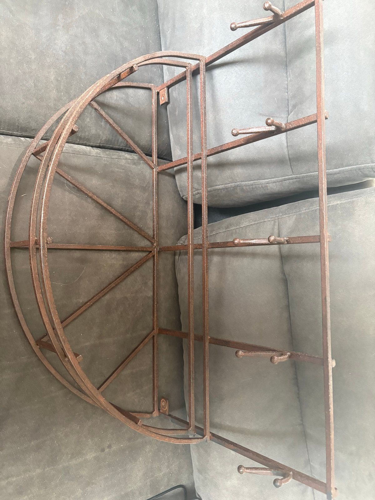 Wandrek met haken (€10 vandaag anders sloop, Ophalen, Vintage, Gebruikt, Metaal