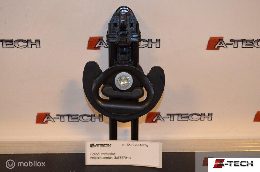 Gordelversteller Audi A1 8X('10-'18) 3c8857819, Audi, Gebruikt, Audi, Ophalen of Verzenden