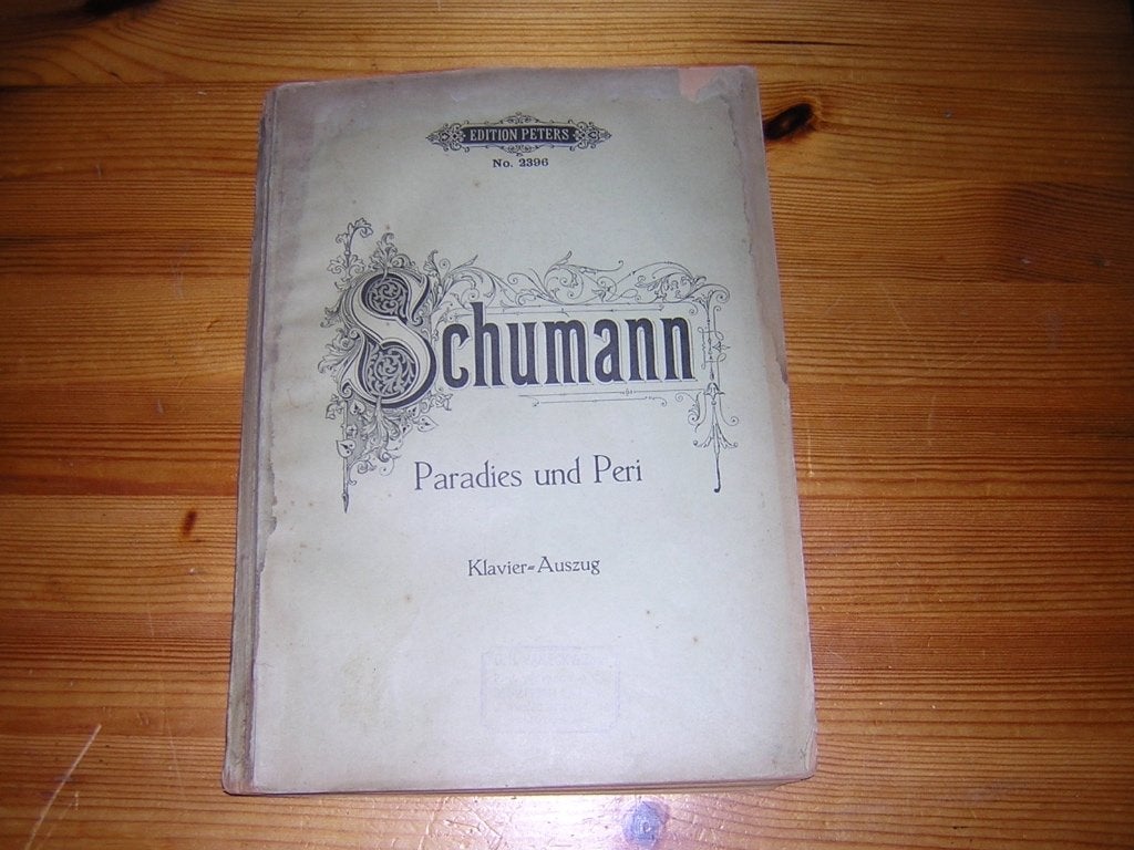 Schumann - das paradies und die peri / der rose pilgerfahrt, Muziek en Instrumenten, Gebruikt, Piano, Klassiek, Ophalen of Verzenden