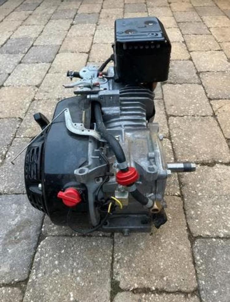 Honda GX160 5.5 motor voor onderdelen (uitgaande as ingekort, Ophalen, Gebruikt, Benzinemotor