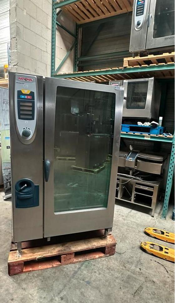 Rational SCC202G GAS combi steamer 40x 1/1 GN met inrijwagen, Ophalen, Ovens, Magnetrons en Steamers