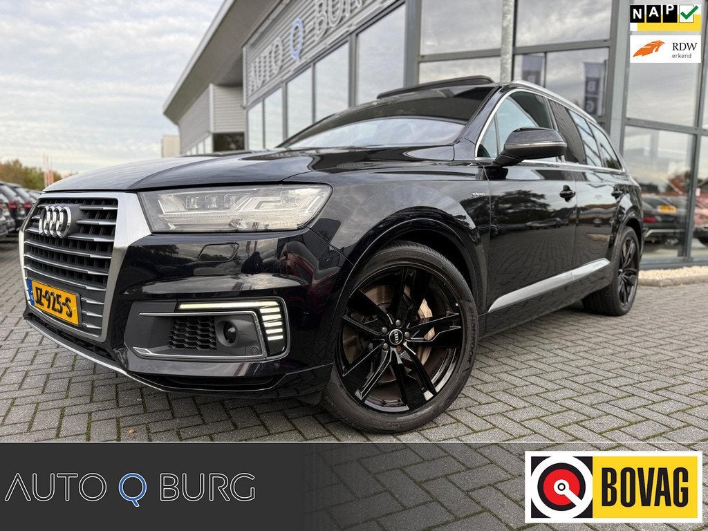 Audi Q7 3.0 TDI e-tron quattro Premium | Panorama | Bose | T, Auto's, Automaat, Gebruikt, 259 pk, 2420 kg