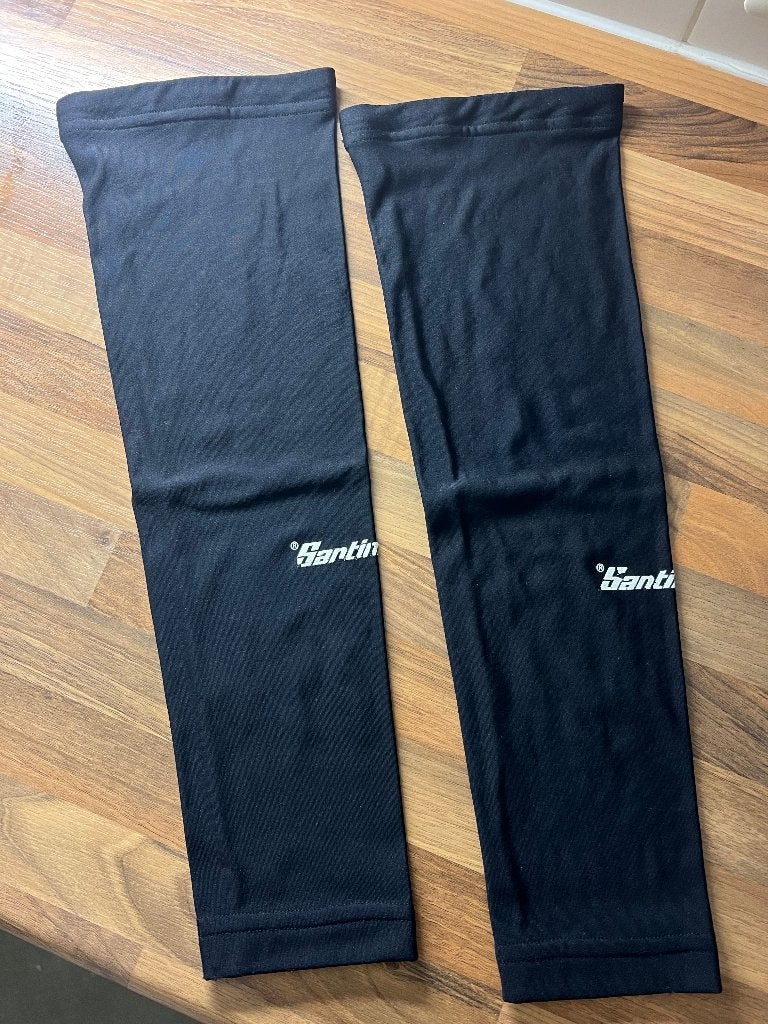 Santini Italy mouwstukken / armwarmers, Fietsen en Brommers, Fietsaccessoires | Fietskleding, Ophalen of Verzenden, Zo goed als nieuw