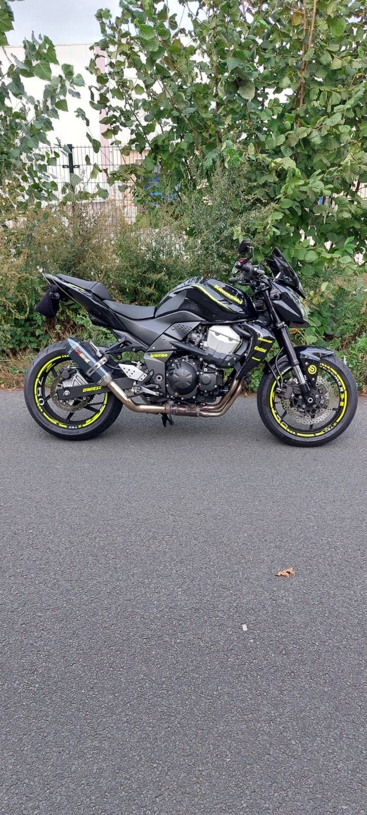 Kawasaki z750 2008, Ophalen