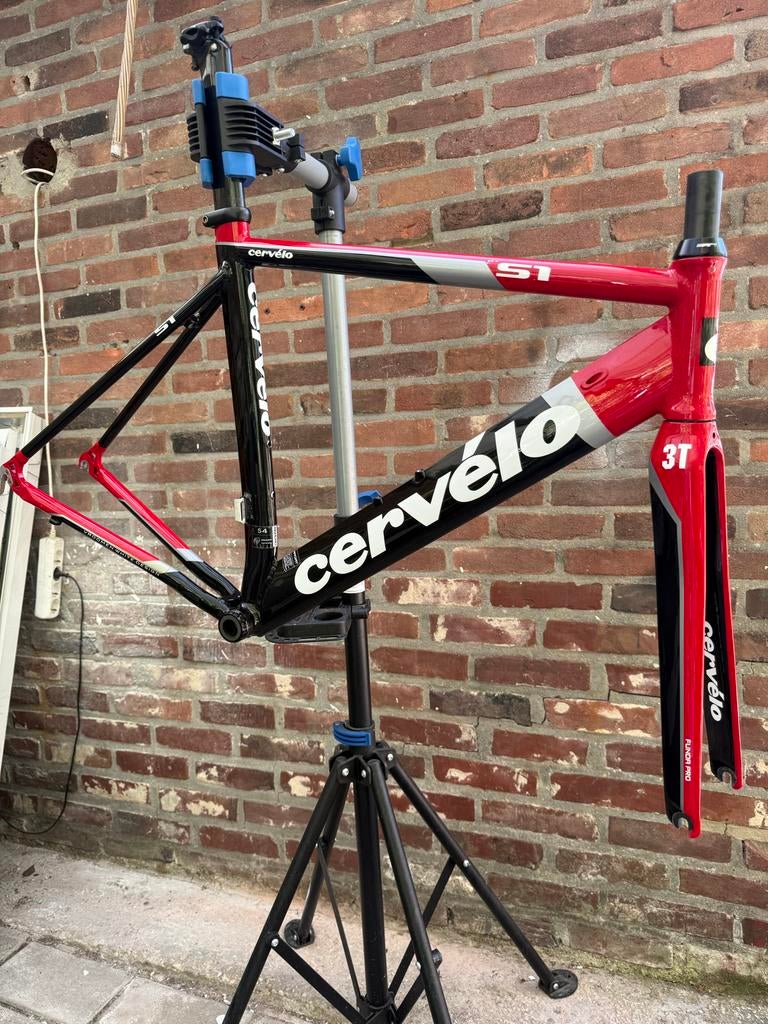 Cervélo S1 racefiets frame maat 54, 28 inch, Velgrem, Aluminium, Zo goed als nieuw