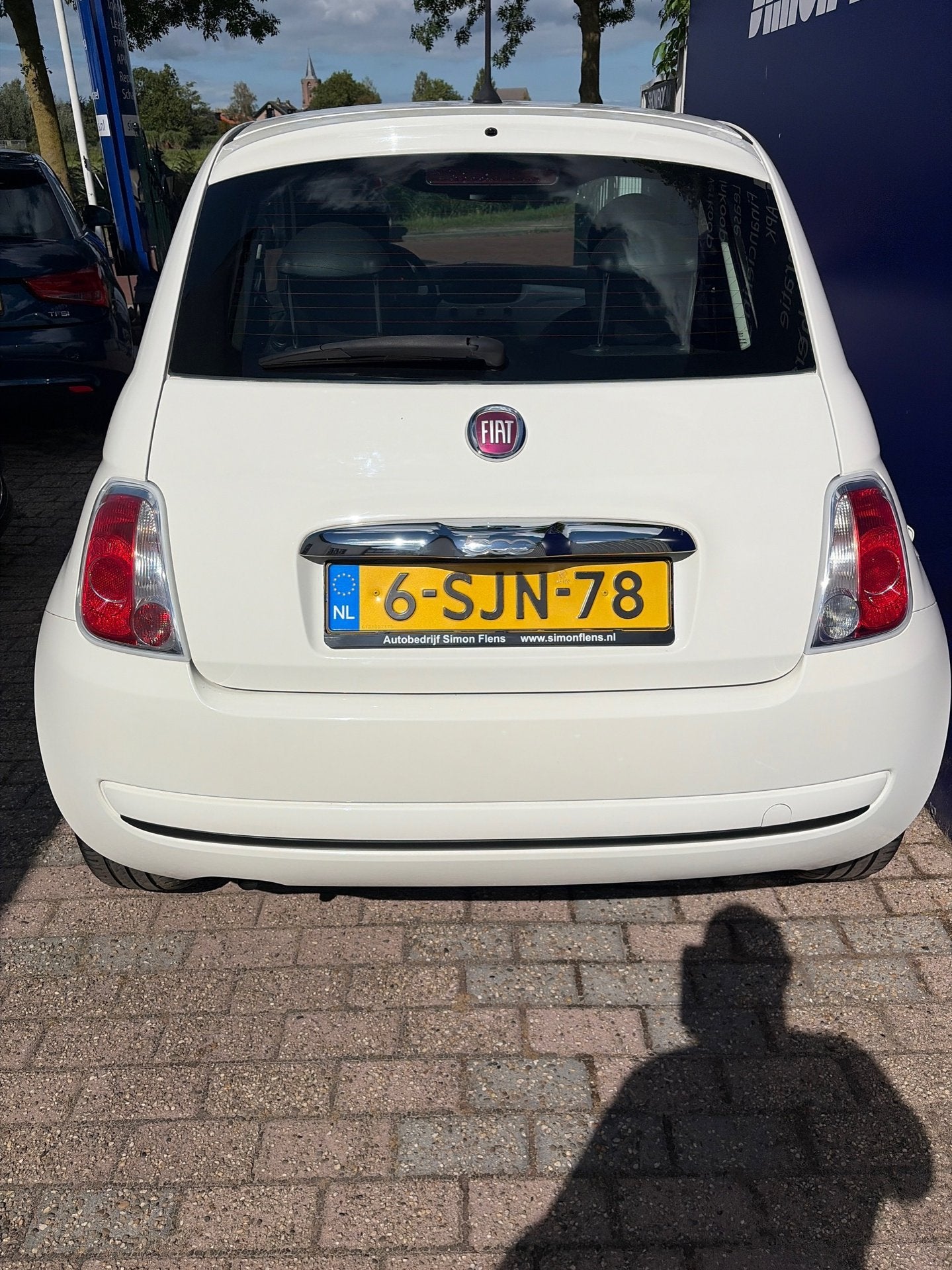 Fiat 500 1.0 TwinAir Pop*AIRCO*, Euro 5, Stof, Gebruikt, Zwart