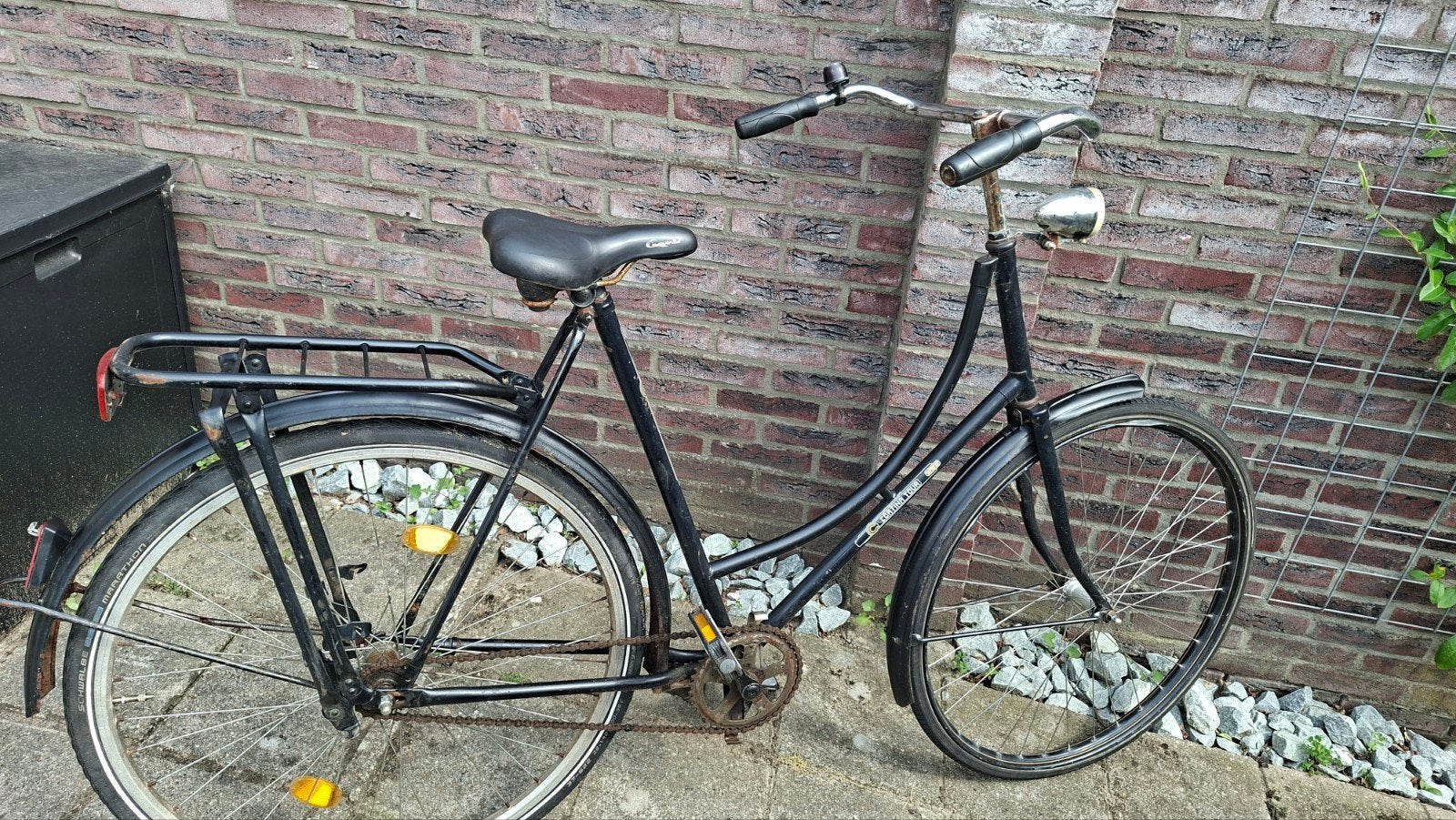 Cortina Tour Omafiets - Klassiek en Degelijk, Terugtraprem, Ophalen of Verzenden, Cortina, 53 tot 56 cm