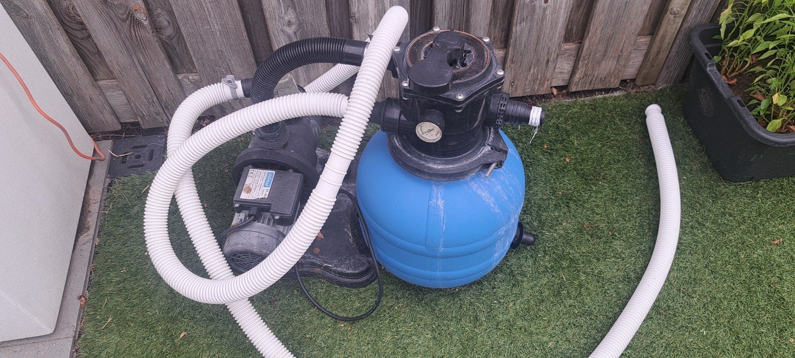 Zwembad pomp waterland ZF 300 inclusief doos, Ophalen, Gebruikt, Zwembadpomp