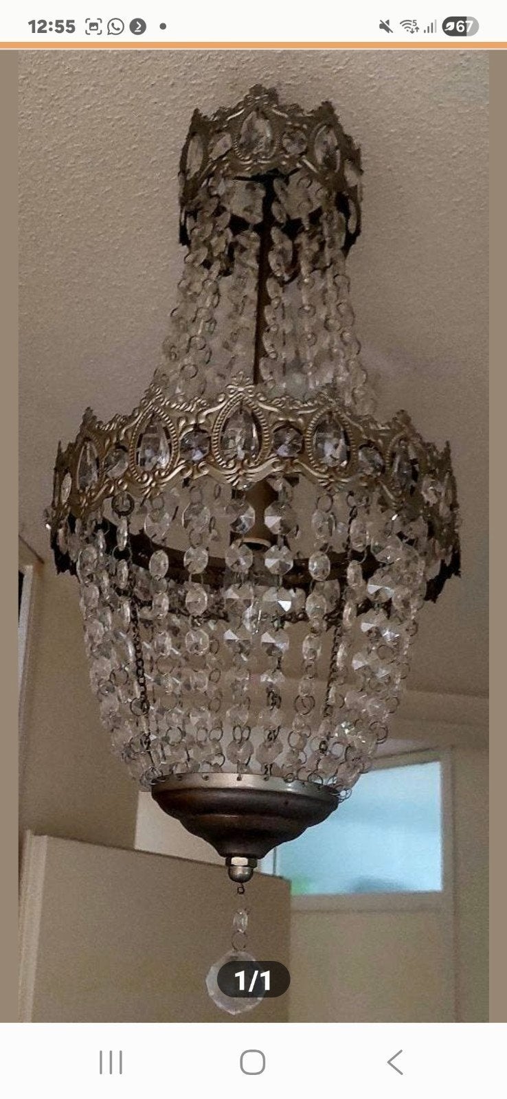 3 bling bling kroonluchters, Ophalen of Verzenden, Minder dan 50 cm