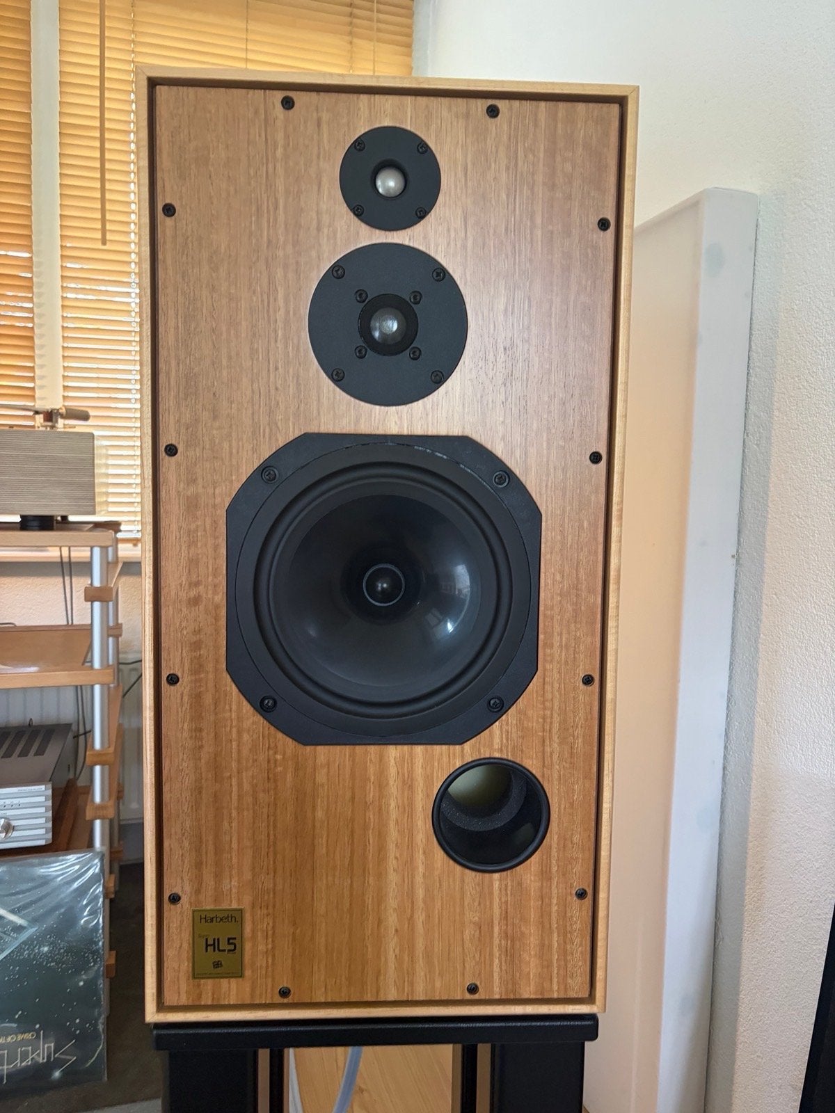 Harbeth Super HL5 Plus Luidsprekers, Audio, Tv en Foto, Luidsprekers, Zo goed als nieuw, 120 watt of meer, Front, Rear of Stereo speakers