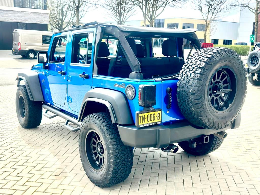 ‼️JEEP WRANGLER JK 3.6 V6 284PK EXTREME BLUE HARD/SOFFTOP‼️, Auto's, Jeep, Automaat, Stof, Zwart, 1885 kg