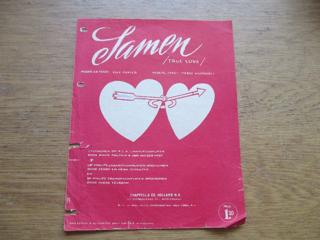 TRUE LOVE ( SAMEN), Gebruikt, Ophalen of Verzenden, Piano, Artiest of Componist