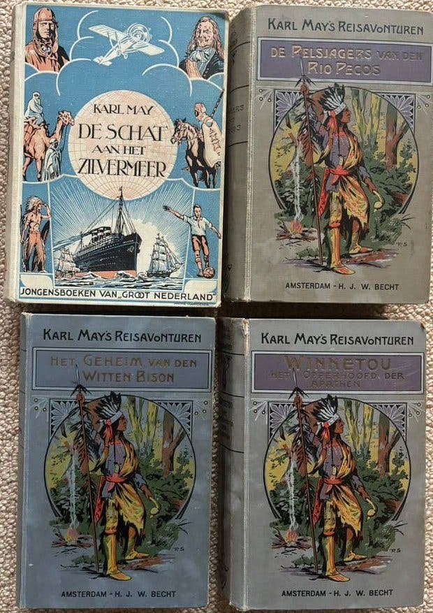 Karl May’s Reisavonturen, 4 titels, Ophalen of Verzenden, Gelezen