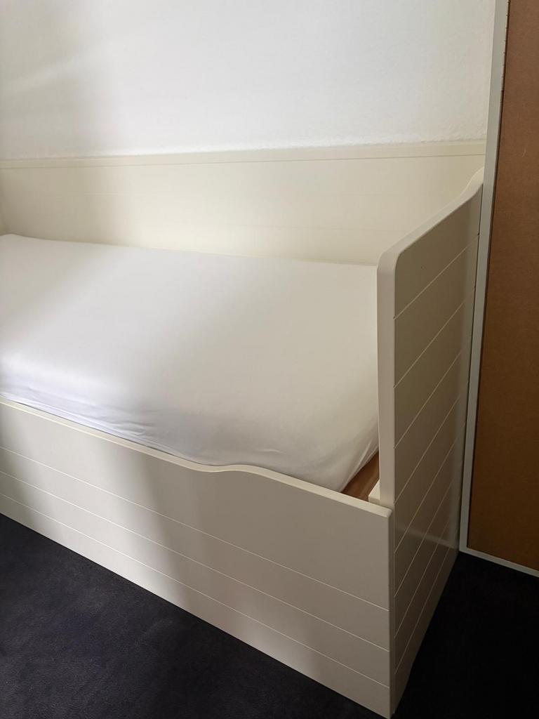 Eenpersoonsbed wat kan worden verdubbeld, Ophalen, 90 cm, Eenpersoons, Zo goed als nieuw