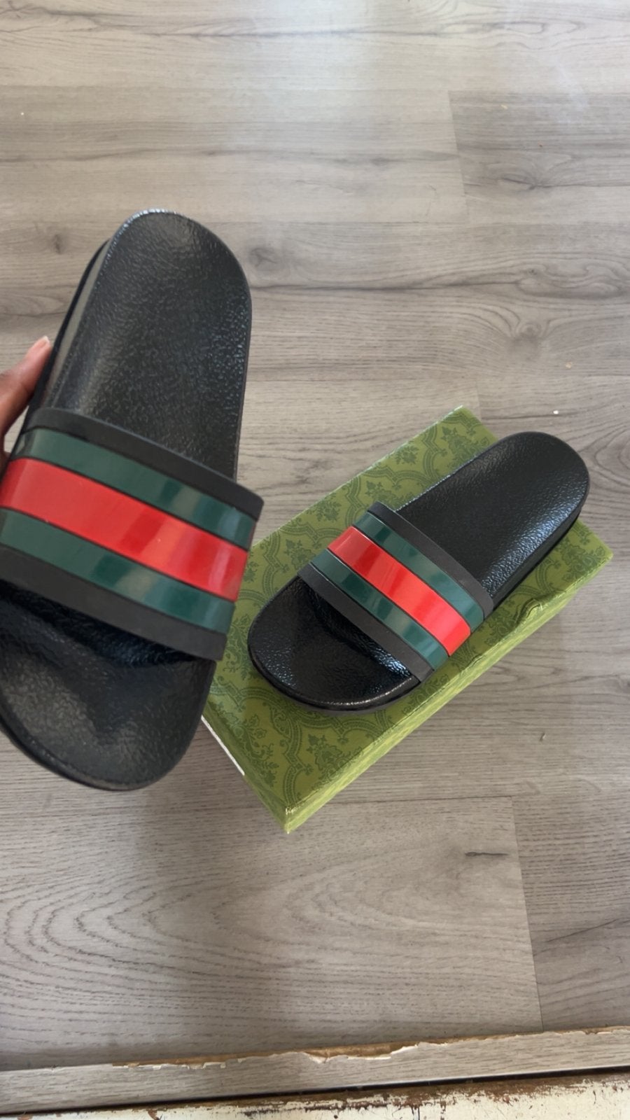 Gucci slippers, Slippers, Zwart, Nieuw, Ophalen of Verzenden
