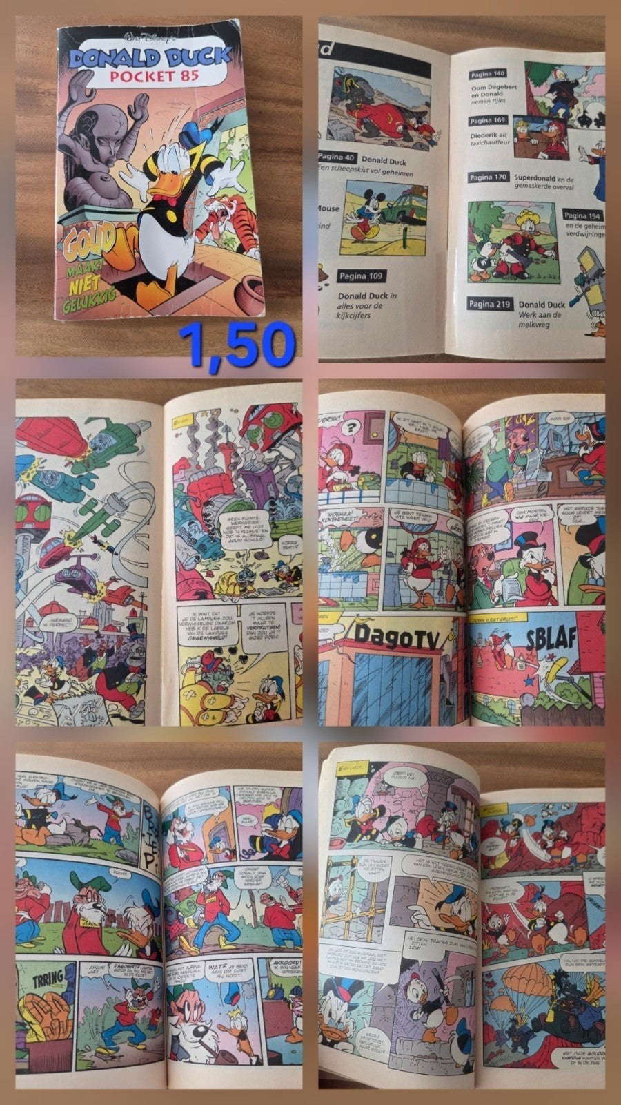 Donald Duck Pocket 85 - Goud Maakt Niet Gelukkig, Boeken, Ophalen of Verzenden