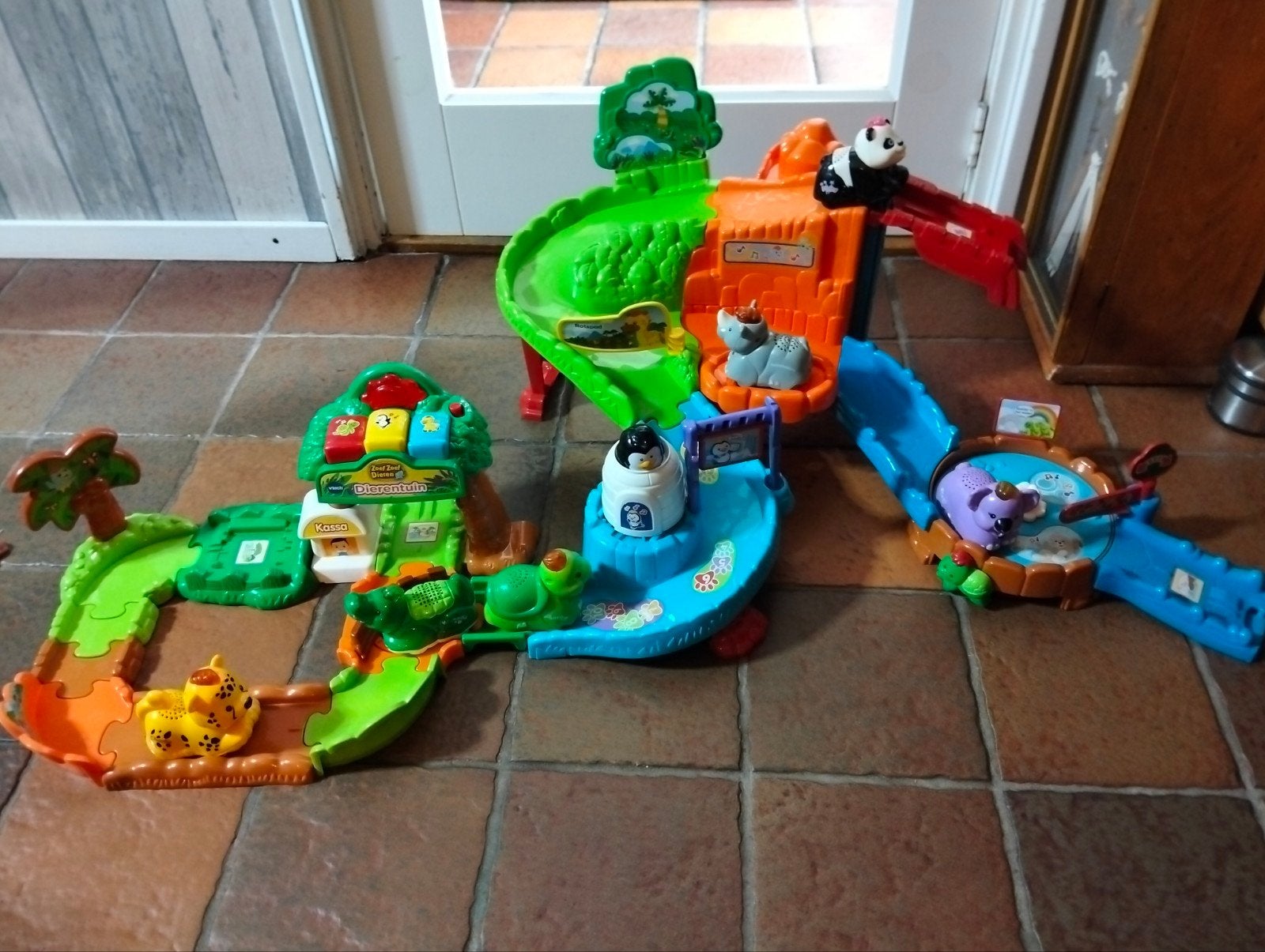 Mega grote partij VTech zoef zoef dieren en banen compleet, Ophalen, Gebruikt, 2 tot 4 jaar