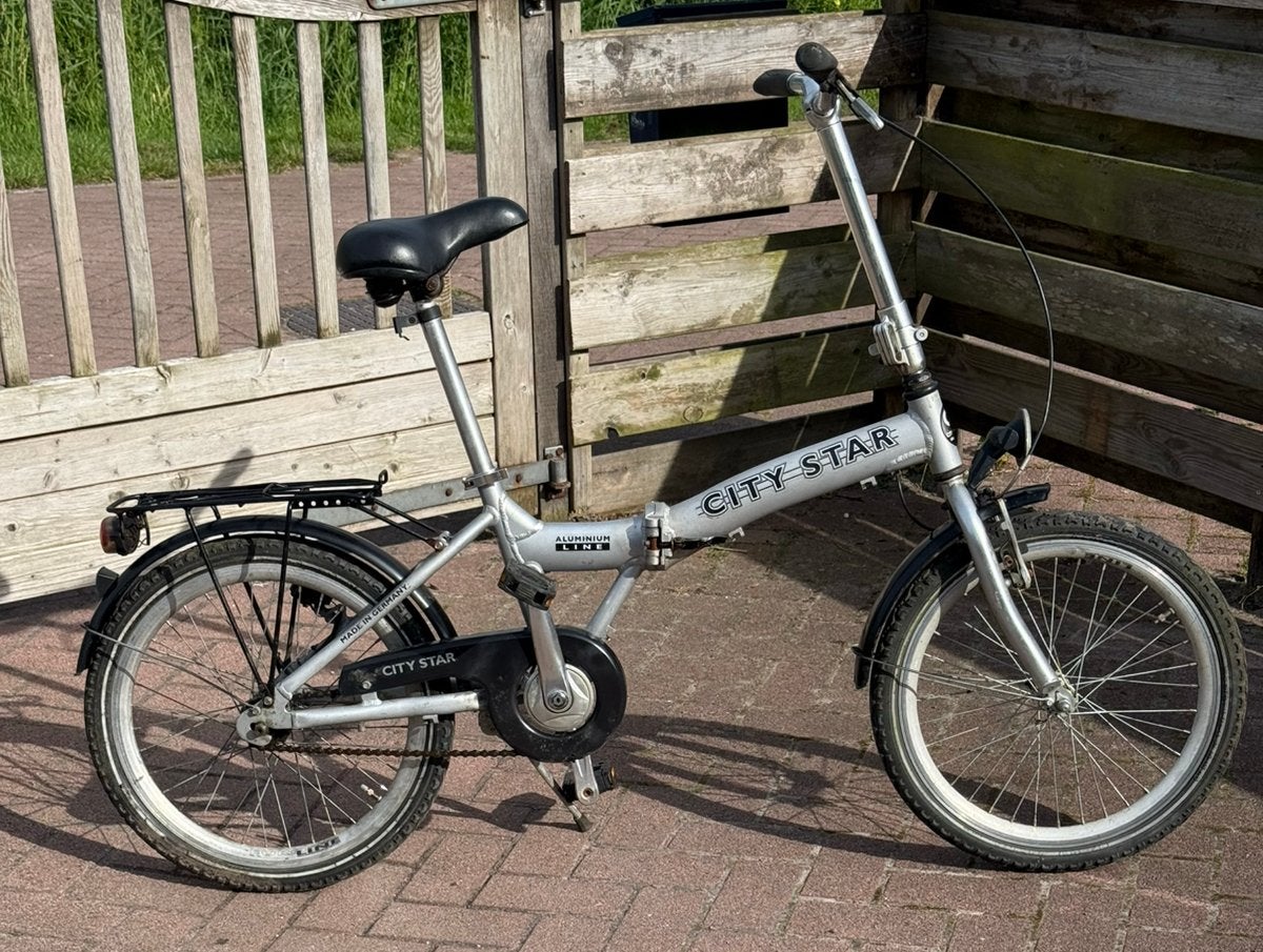 City star vouwfiets volwassenen, Ophalen, Zo goed als nieuw, 20 inch of meer