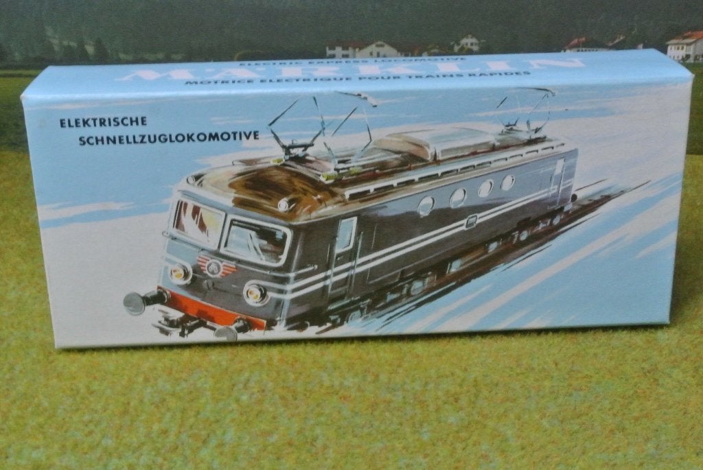 Märklin 3013 schuifdoos (replica) met boekje(replica), Wisselstroom, Locomotief, Nieuw, Ophalen of Verzenden