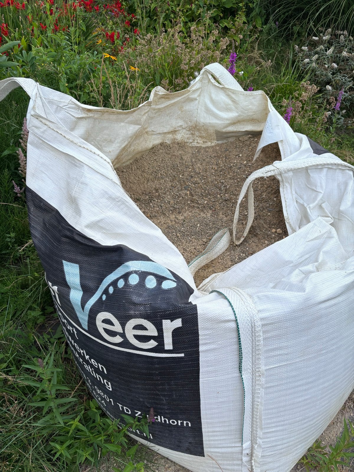 GRATIS dolomiet split Grafiet d’0r 2/3big bag, Ophalen, Gebruikt, Split
