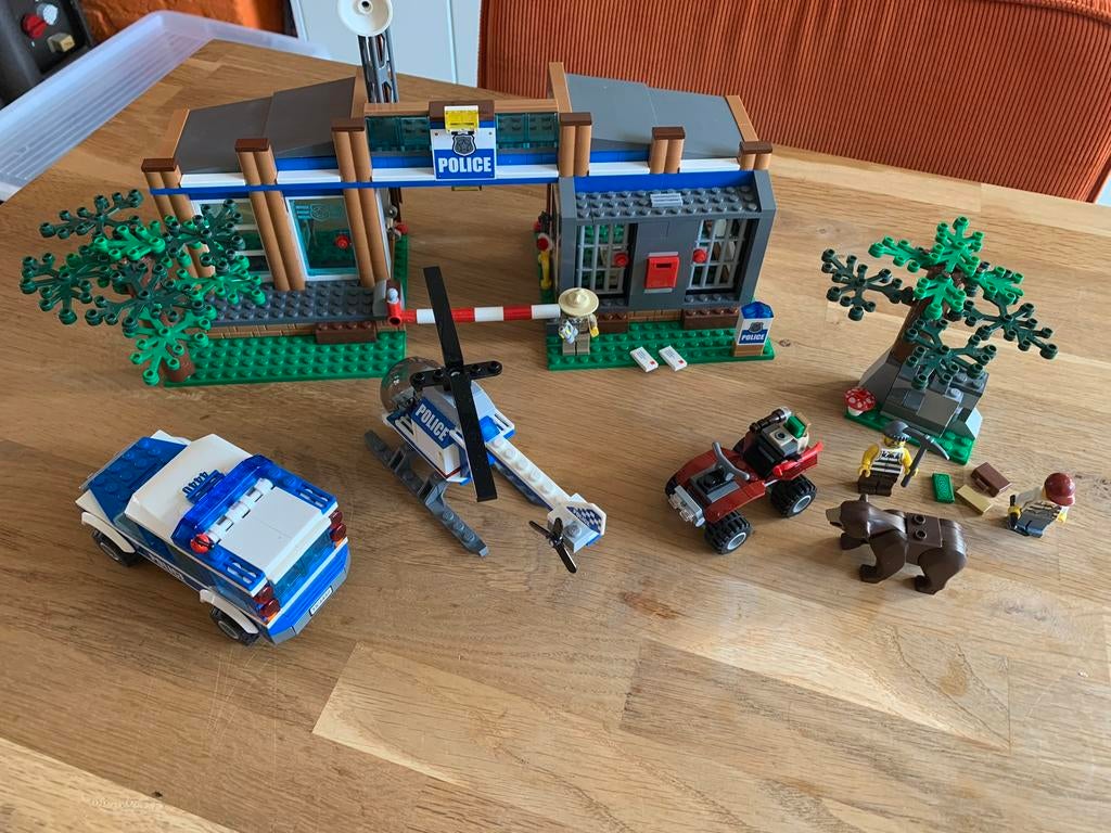 Lego City - Politiesets - 5 sets in 1 Koop, Ophalen of Verzenden, Zo goed als nieuw, Complete set, Lego