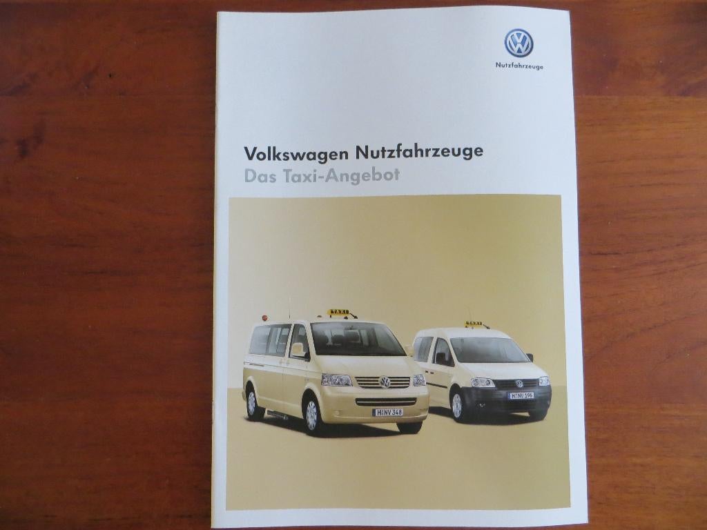 Volkswagen das Taxi-Angebot (nov. 2008), Ophalen of Verzenden, Nieuw, Volkswagen