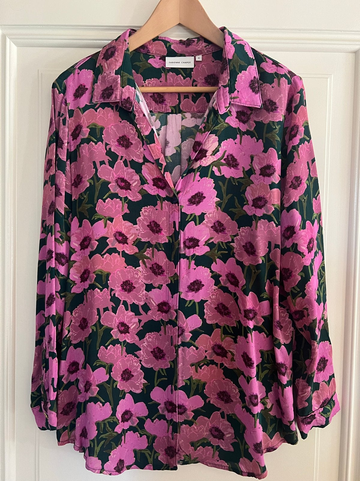 Fabienne Chapot Blouse - Bloemenprint - Maat 42, Ophalen of Verzenden, Zo goed als nieuw, Maat 42/44 (L), Meerkleurig