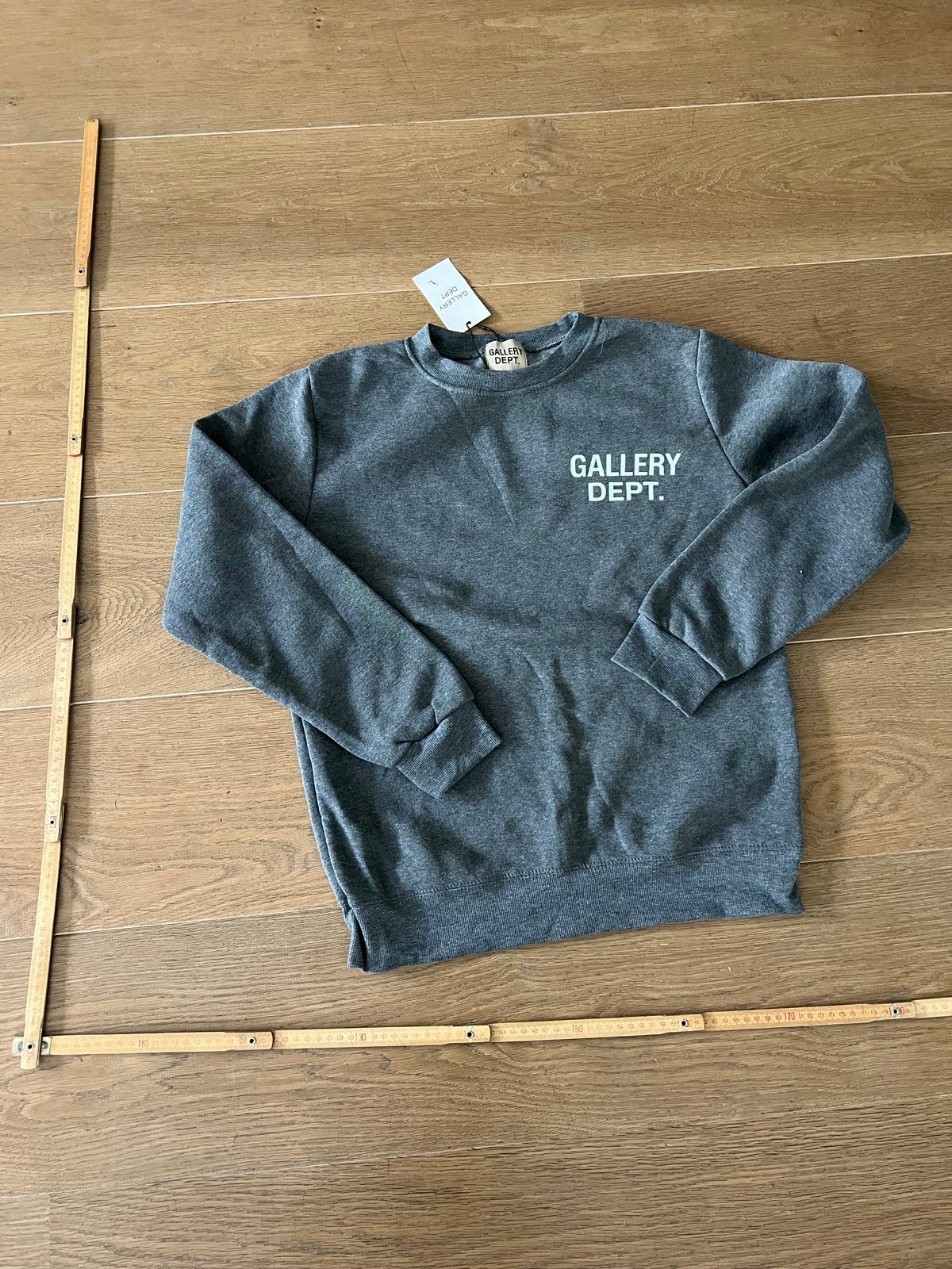 Gallery Dept. sweater - Maat L (valt klein), Ophalen of Verzenden, Zo goed als nieuw, Maat 38/40 (M), Grijs