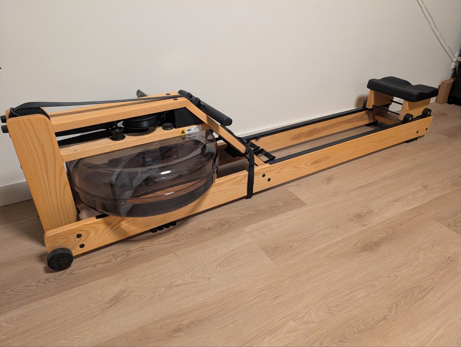 WaterRower S4 Roeitrainer met Com Module, Sport en Fitness, Ophalen, Overige materialen, Benen, Zo goed als nieuw