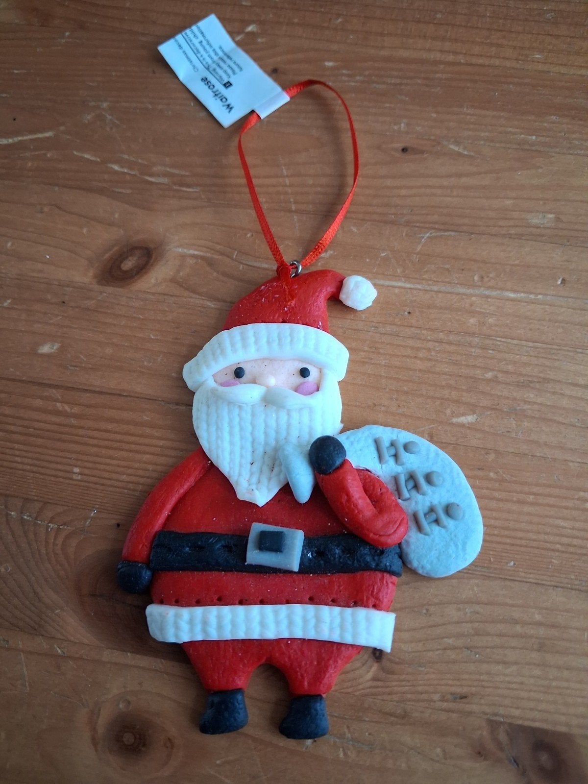 Een leuke kerstman hanger voor in de boom., Diversen, Ophalen of Verzenden, Gebruikt