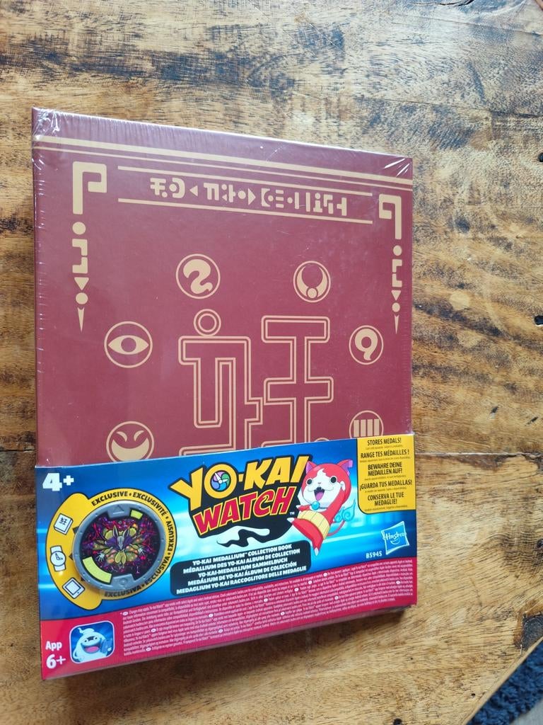 Yo-Kai Watch medallium verzamelmap met exclusieve medaille, Ophalen of Verzenden, Nieuw