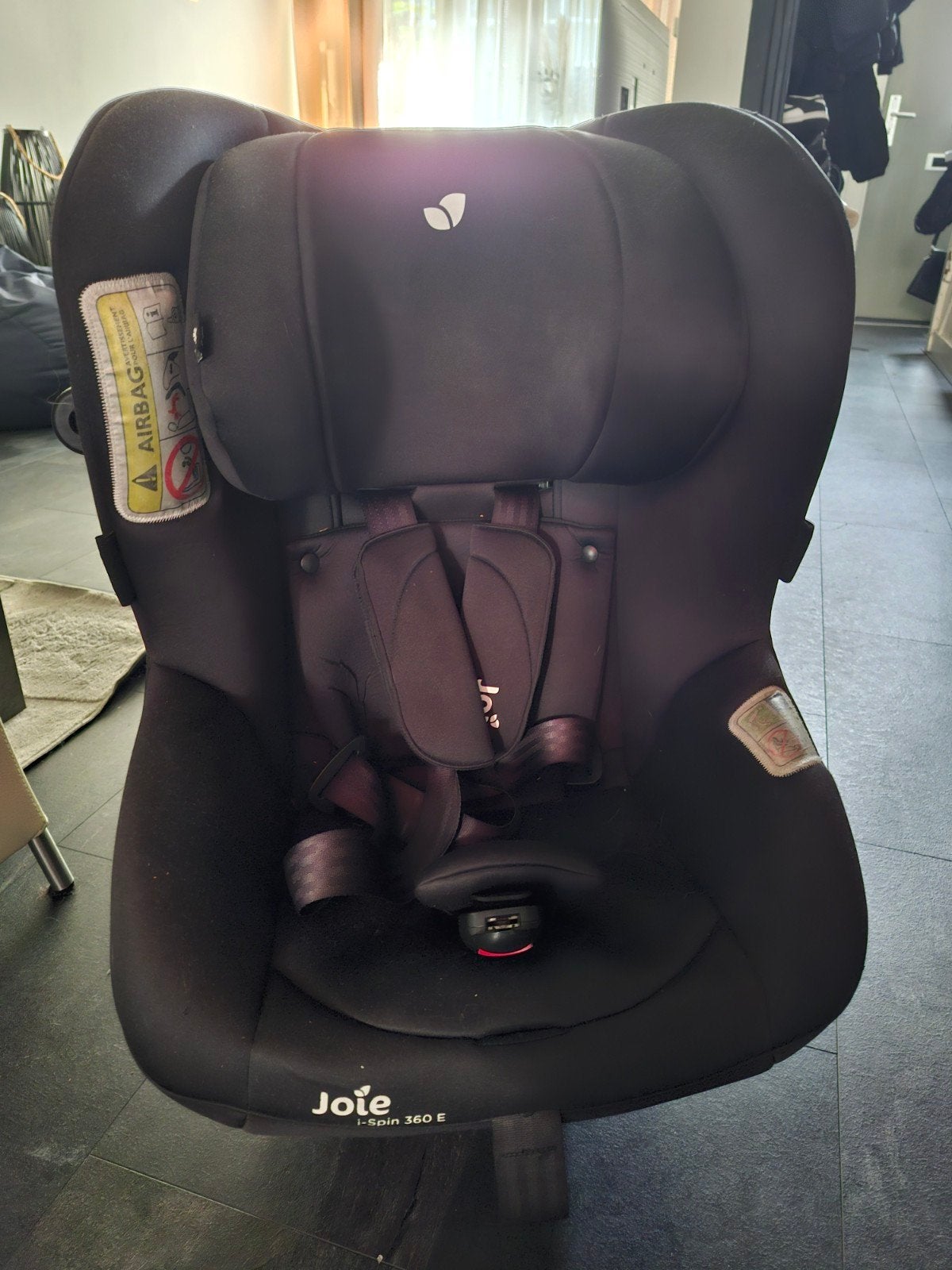 Joie i-Spin 360 E Autostoel - Zo goed als nieuw, 0 t/m 18 kg, Zijbescherming, Zo goed als nieuw, Isofix