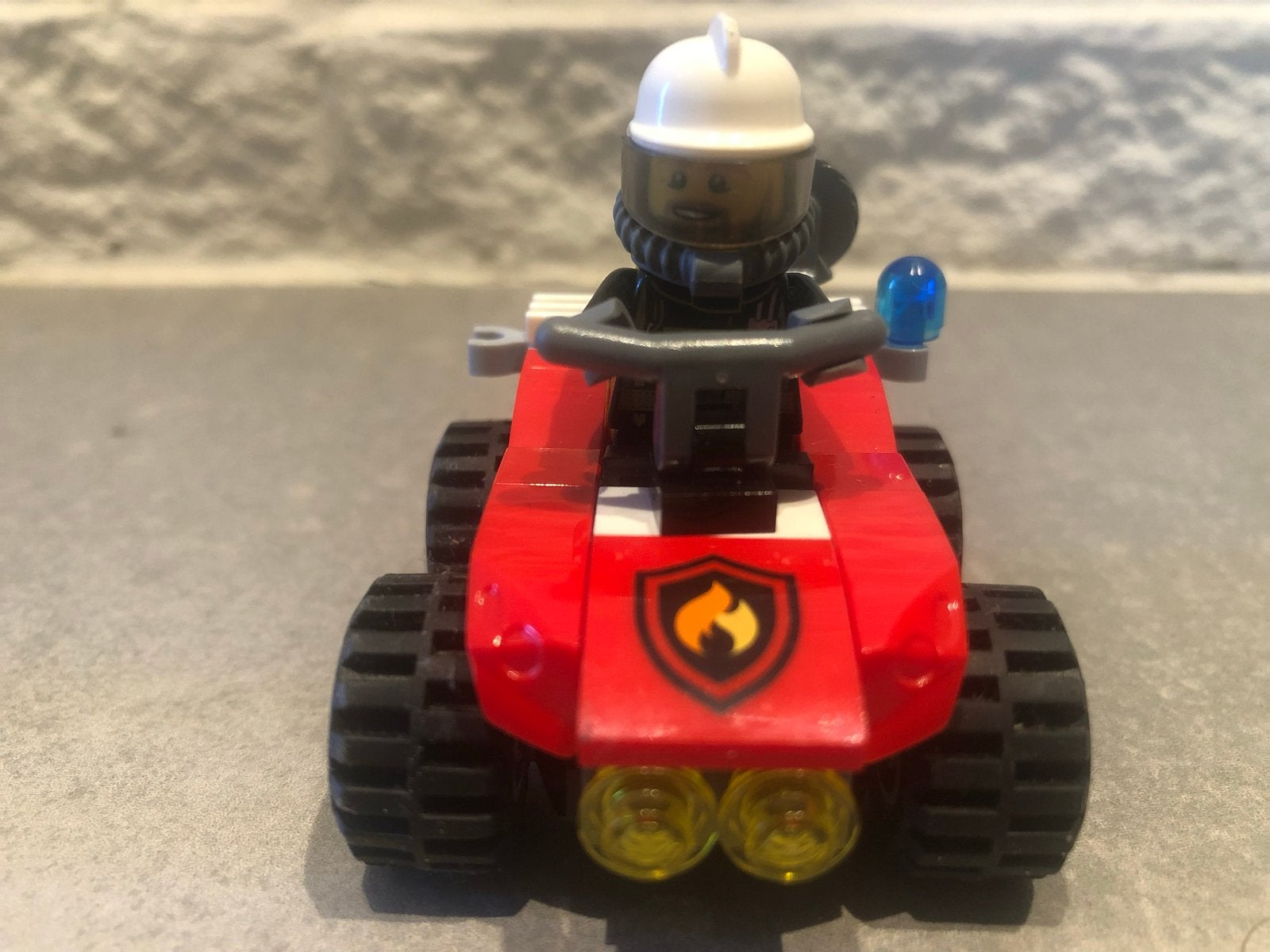 Lego City Brandweer 60105 - Quad met brandweerman, Ophalen, City, Lego, Zo goed als nieuw