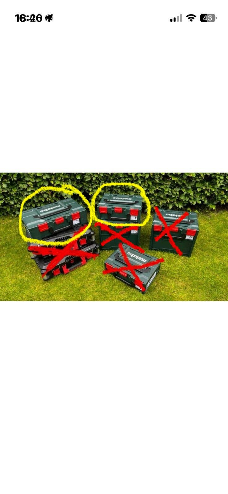 3x Metabox. 2x 145, 1x 145-L NIEUW!, Ophalen of Verzenden, Nieuw