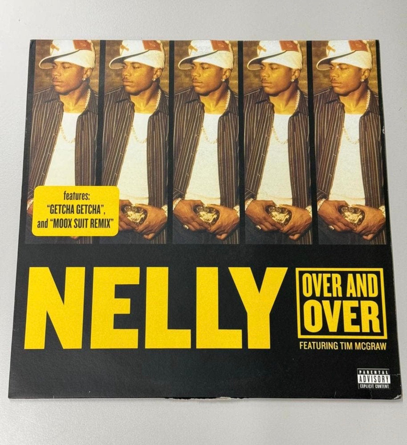 Nelly Featuring Tim McGraw - Over And Over (Vinyl) LP - 2004, Ophalen of Verzenden, Zo goed als nieuw, 12 inch