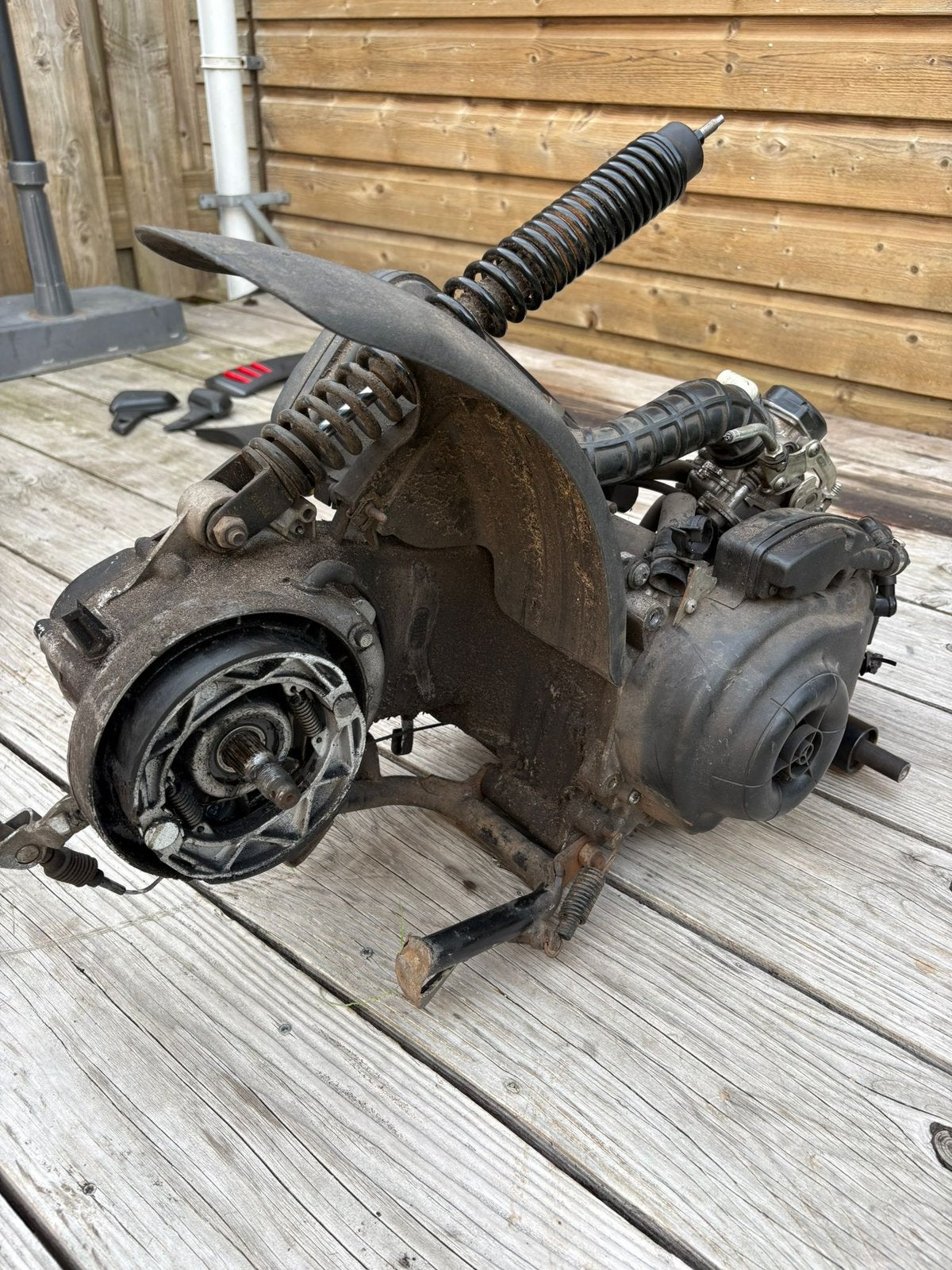 Vespa sprint blok 4t 2v, Ophalen