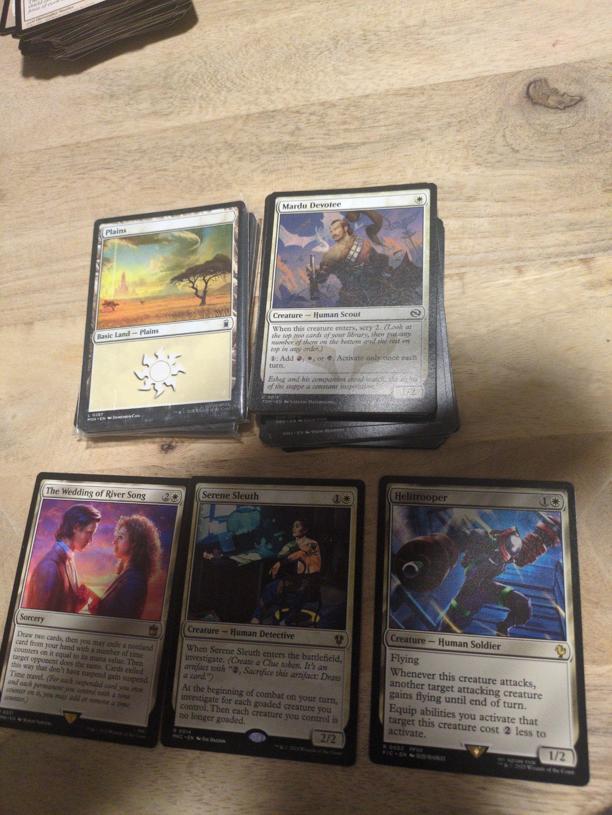 Mtg 60 Kaarten Beginner Deck Mono White, Ophalen of Verzenden, Zo goed als nieuw, Speeldeck