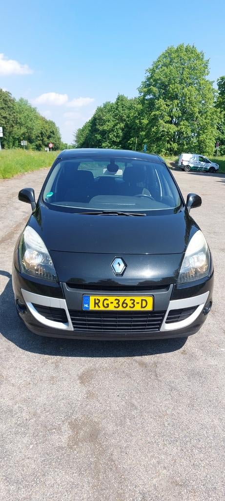 Renault Scénic 1.4 TCE 96KW 2010 Zwart, Auto's, Voorwielaandrijving, 4 cilinders, Zwart, 14 km/l