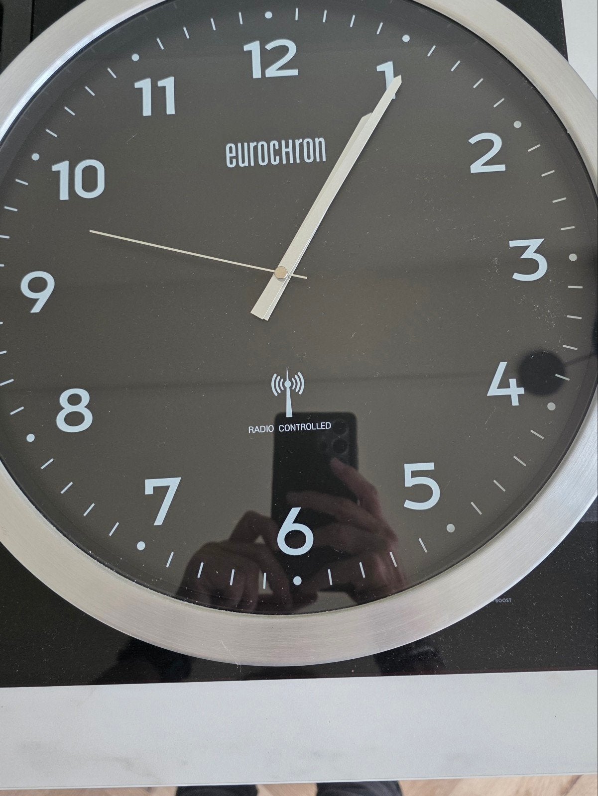 Eurochron wandklok, Ophalen, Zo goed als nieuw, Wandklok