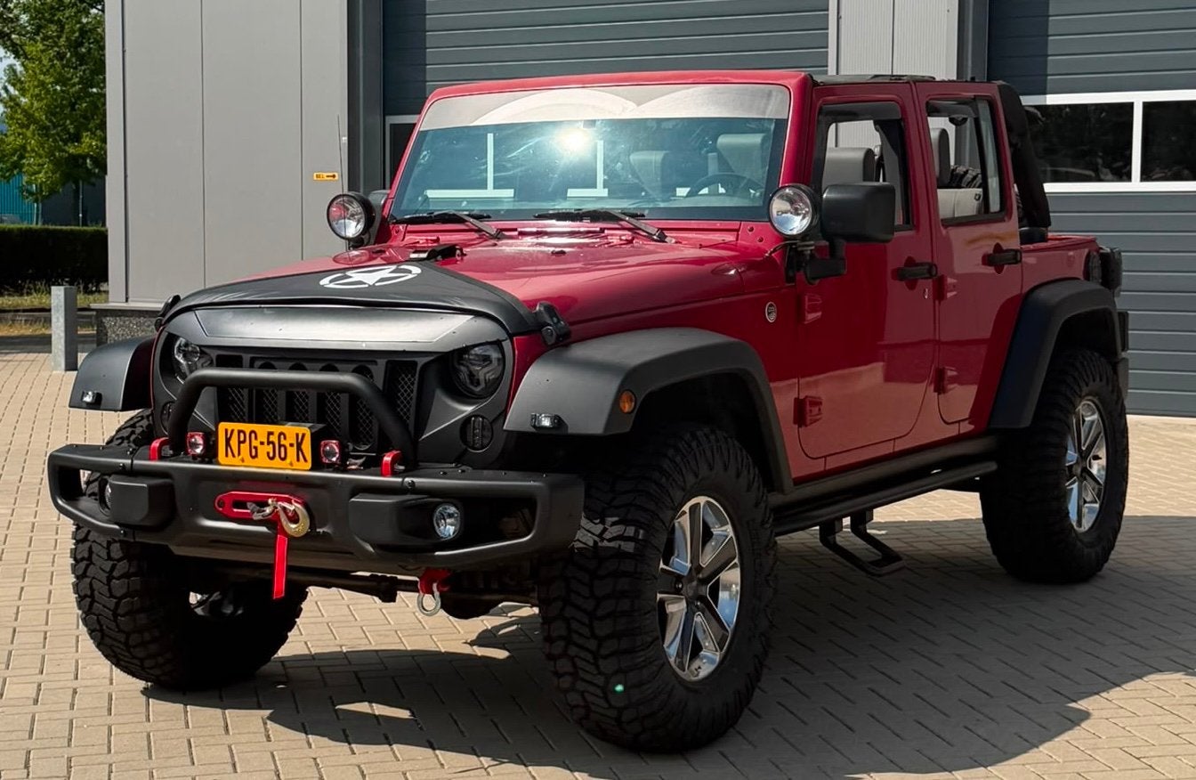 ‼️JEEP WRANGLER JK 3.8 V6 RUBICON YOUNGTIMER HARD/SOFTTOP‼️, Auto's, Automaat, 1940 kg, Stof, Bedrijf