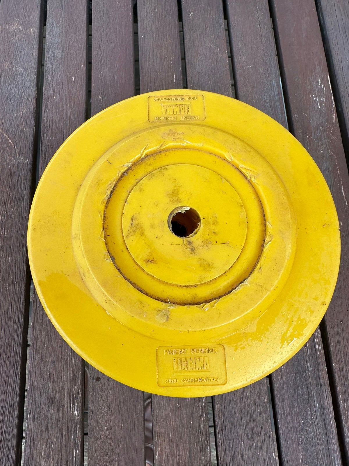 Fiamma Plates, Ophalen, Gebruikt