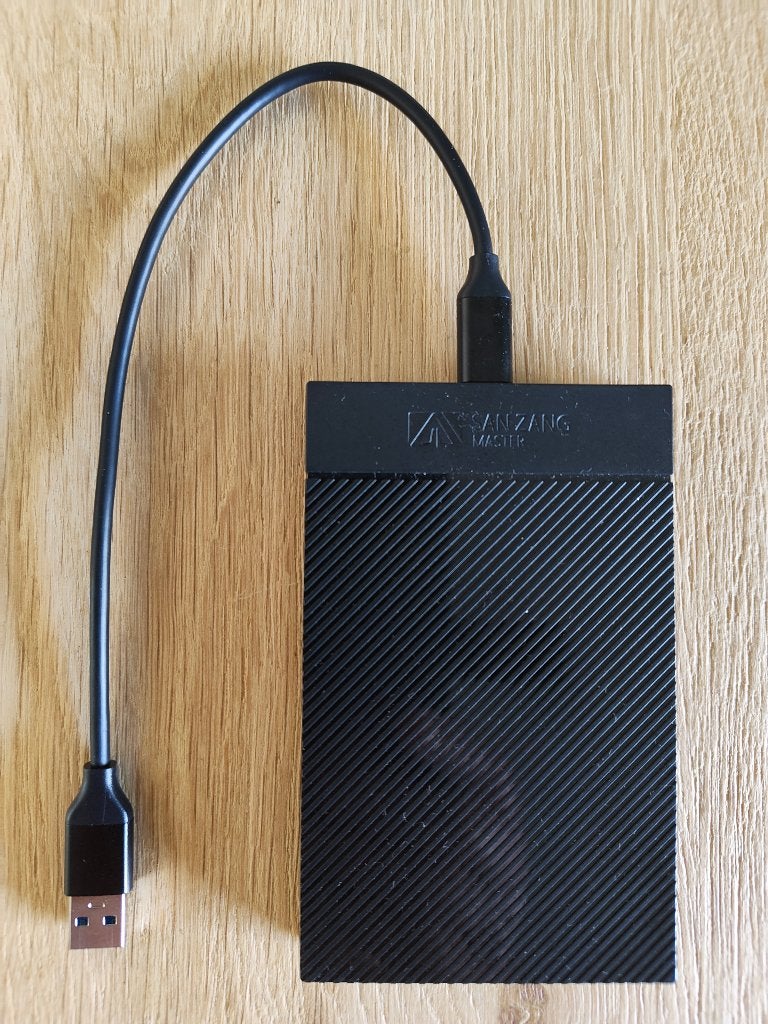 500 GB SSD 3.0 Harde externe schijf met USB-C aansluiting, SSD, Intenso, Ophalen of Verzenden, Zo goed als nieuw