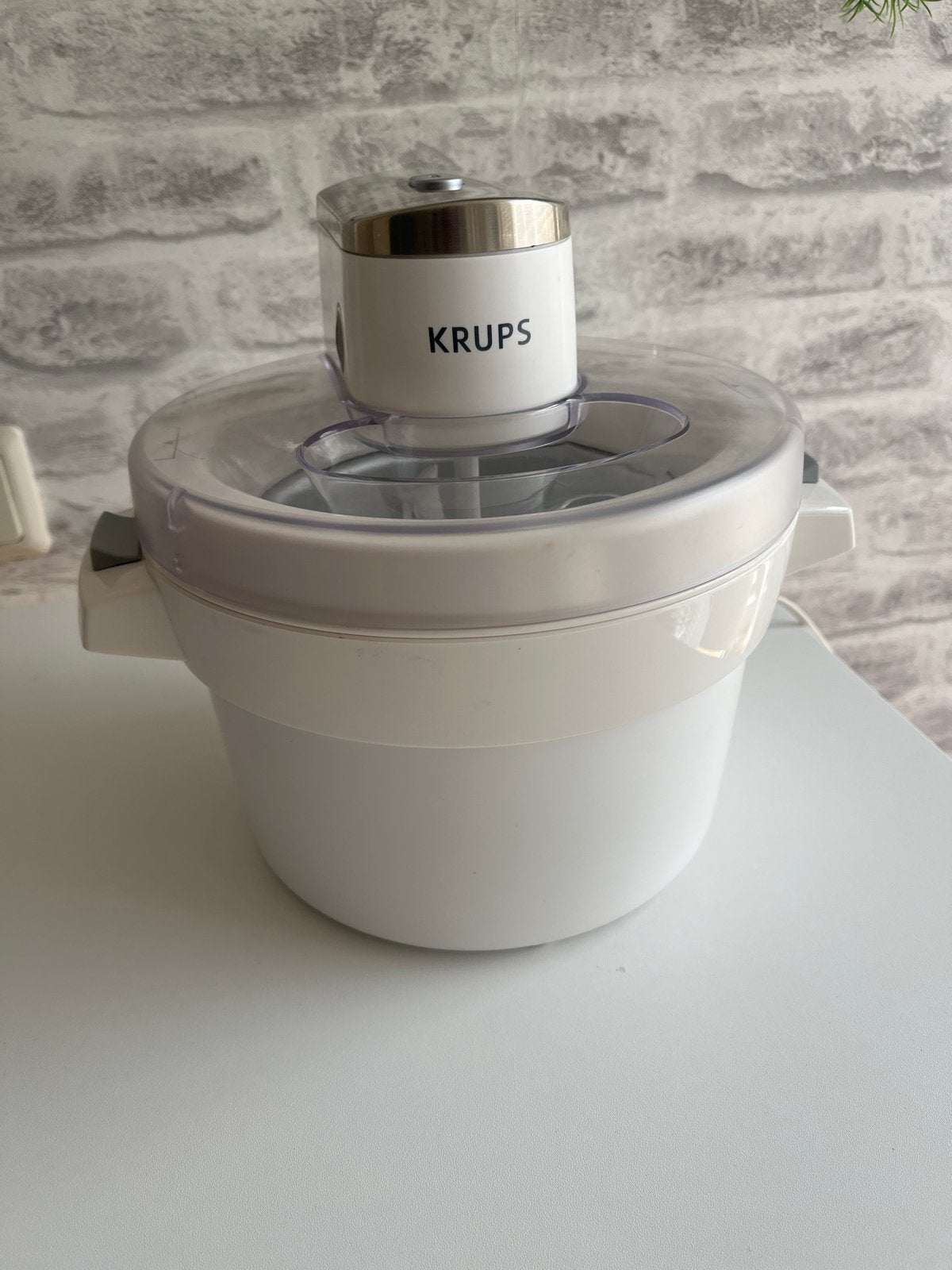 Krups GVS 1 IJsmachine - Maak zelf heerlijk ijs!, Ophalen of Verzenden, Gebruikt