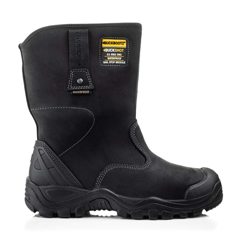BuckBootz Buckshot S3 Werklaars Zwart – Waterdicht (40-47), Werkschoenendeal, Marktplaats@werkschoenendeal.nl, Dames, Schoenen