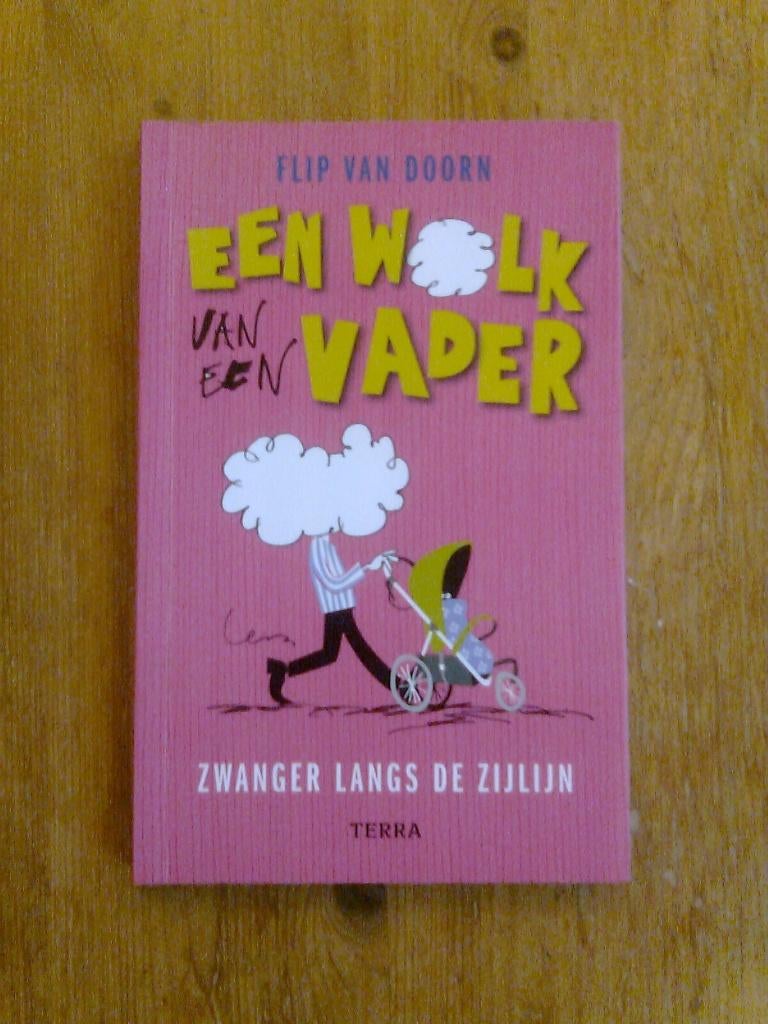 Een wolk van een vader,  zwanger langs de zijlijn, Ophalen of Verzenden, Zo goed als nieuw, Verhalen
